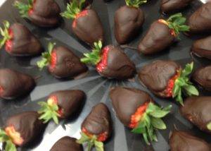 chocolate covered strawberries