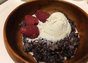 Black Rice Dessert
