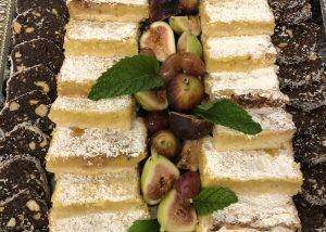 Lemon Bars and Figs