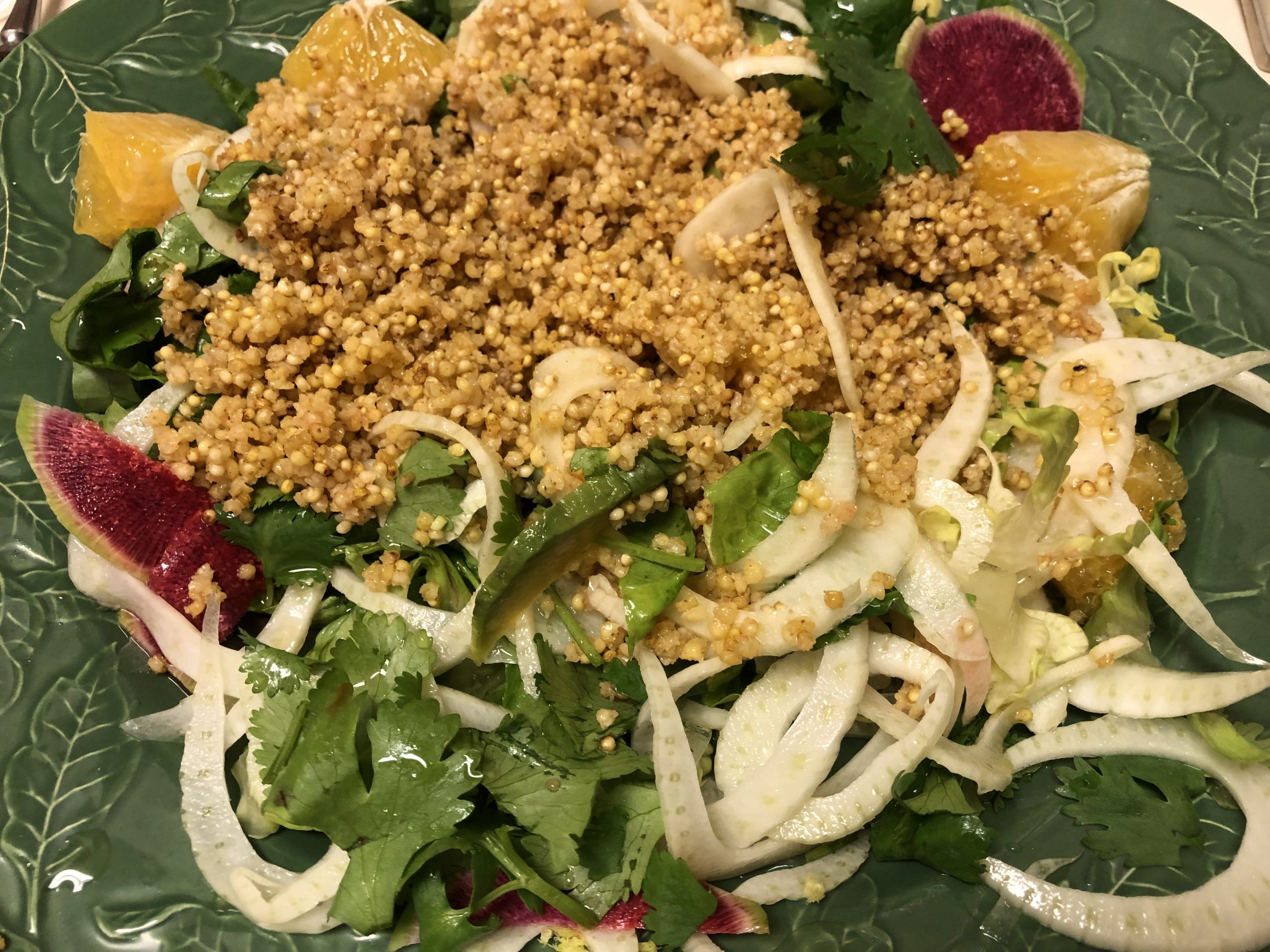 Salad with Millet