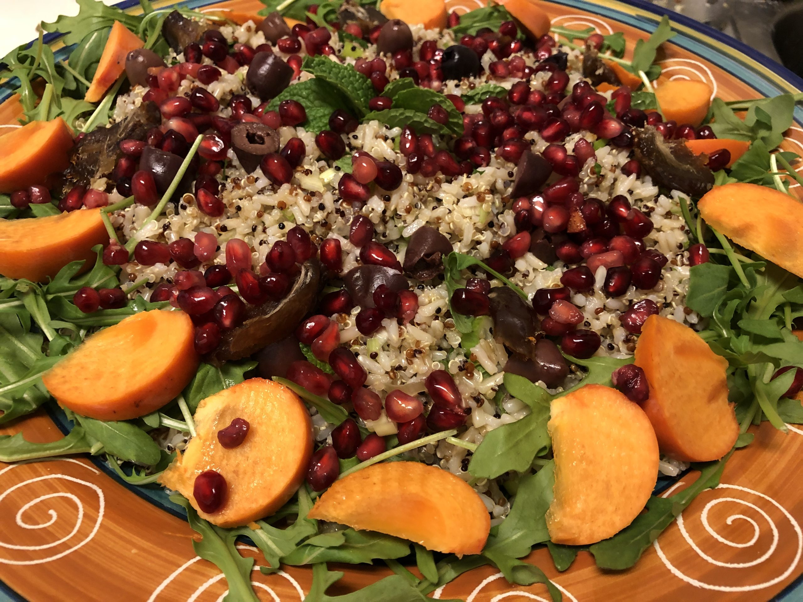 Winter Salad with Pomegranate