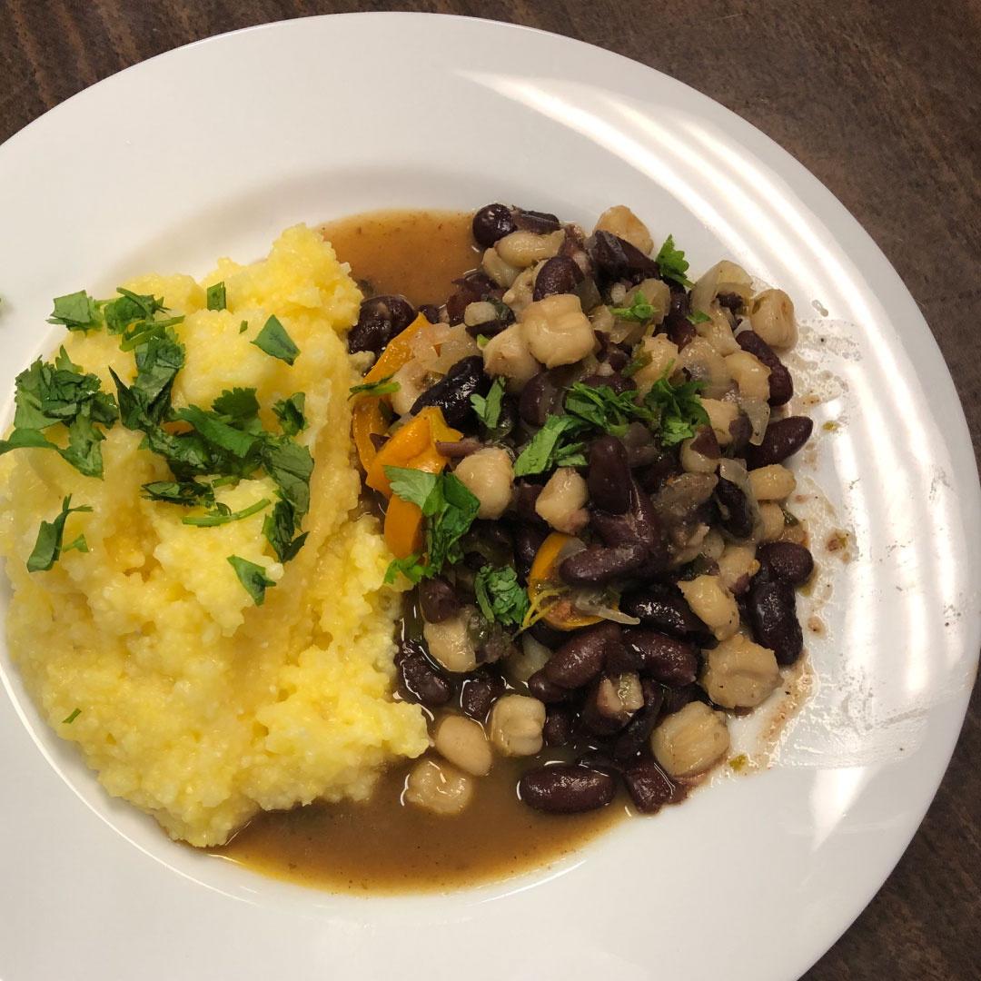 Polenta with Beans